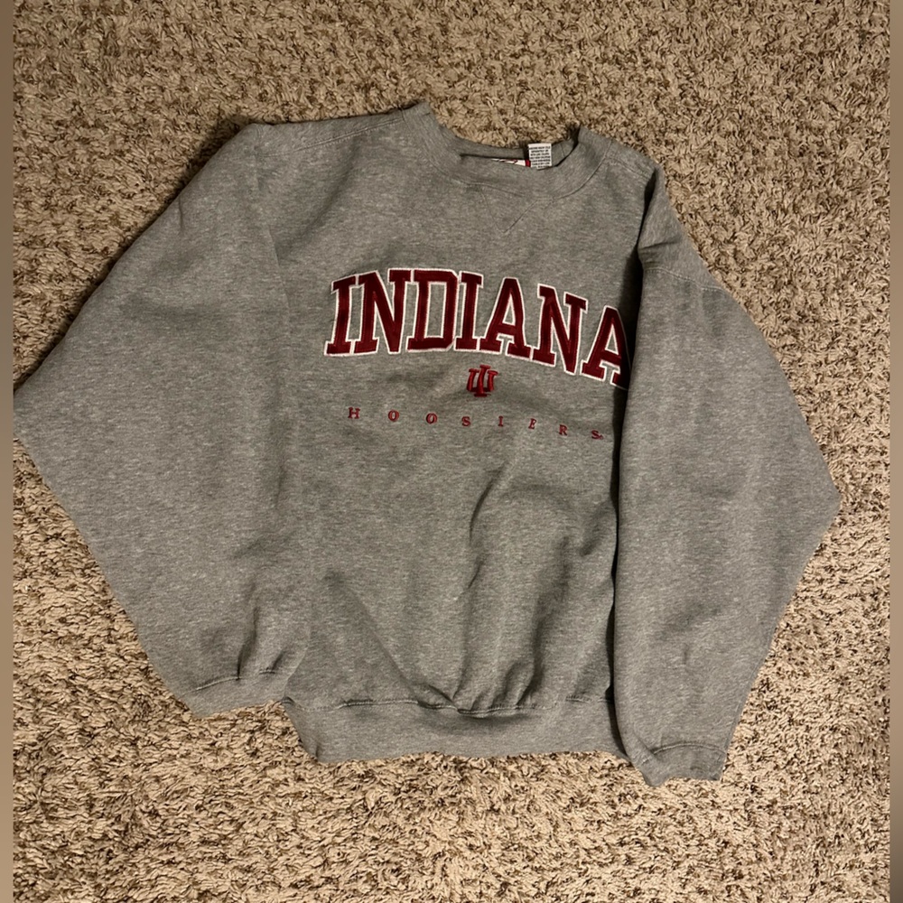 Vintage embroidered Indiana Hoosier sweatshirt
